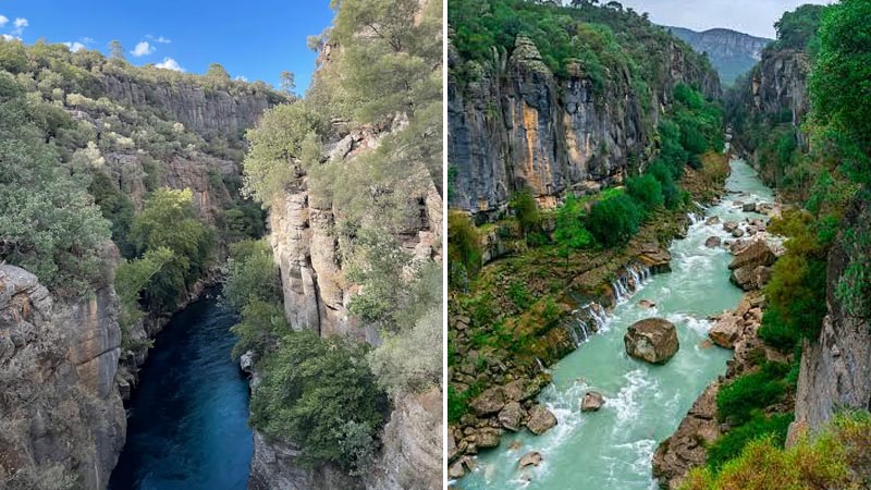 Okurcalar canyon rafting manavgat