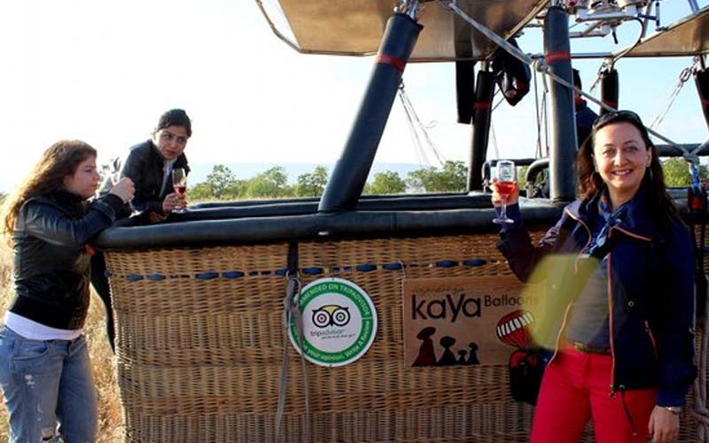 balloon riding excursion from okurcalar