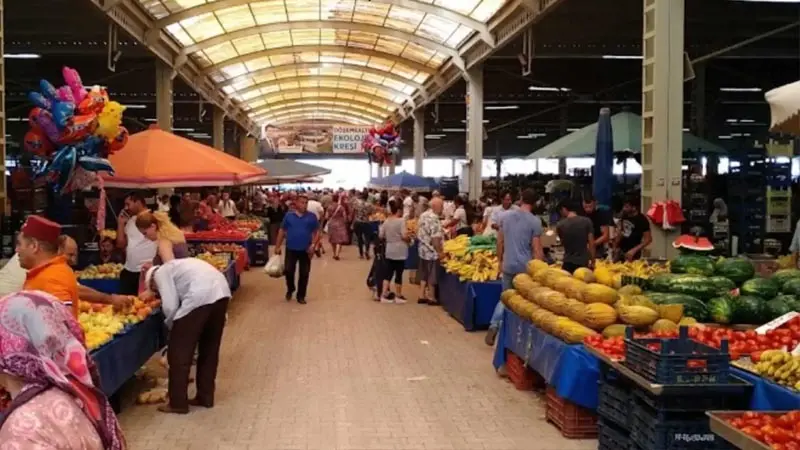 okurcalar to street bazaar manavgat