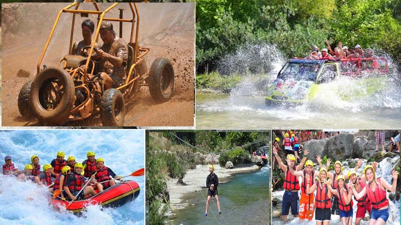 Rafting Tour and Adventure package from Okurcalar