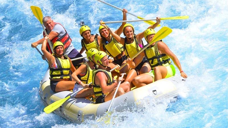rafting with kid okurcalar