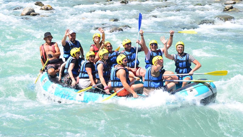 white water rafting in okurcalar