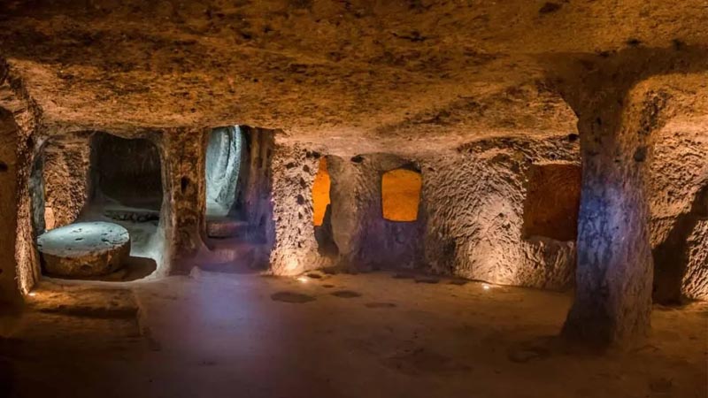 okurcalar to underground cities