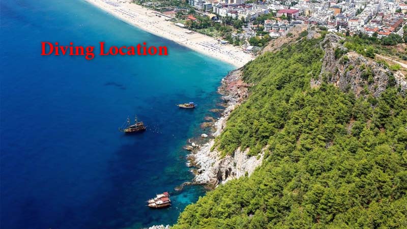 alanya diving tour from okurcalar