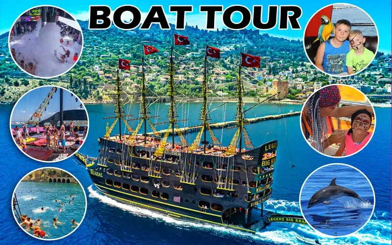 legend big kral boat tour okurcalar all inclusive