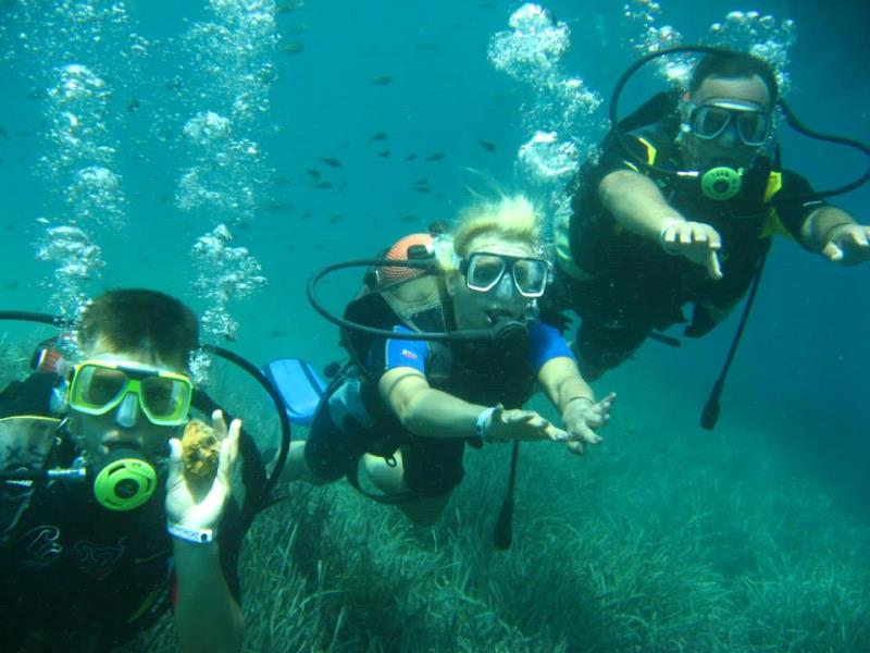 okurcalar scuba diving tour