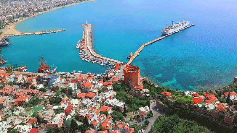 okurcalar to alanya harbor