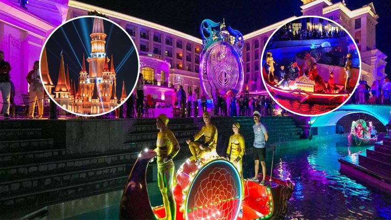Land of Legends Night Shows, Musical and Boat Parade from Okurcalar