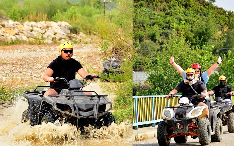 Okurcalar quad riding