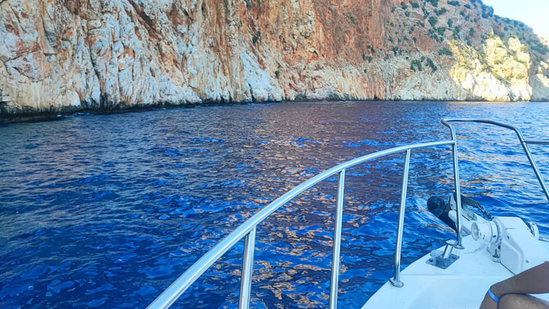 alanya castle with private yacht from okurcalar