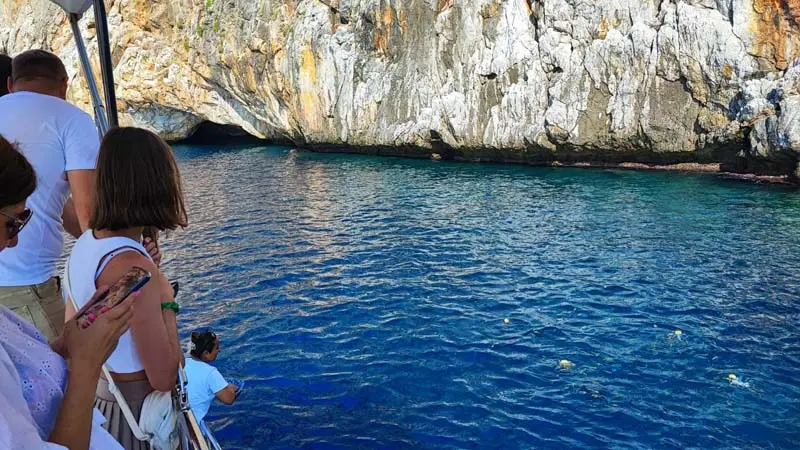 phosphorus-cave with private yacht