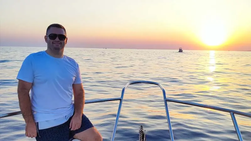 sunset private yacht konakli