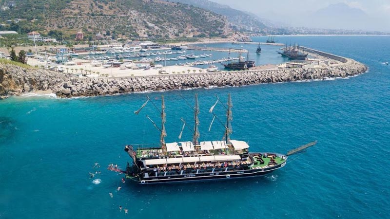okurcalar boat trip