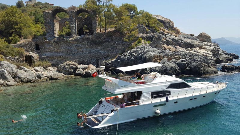 okurcalar private yacht pricing