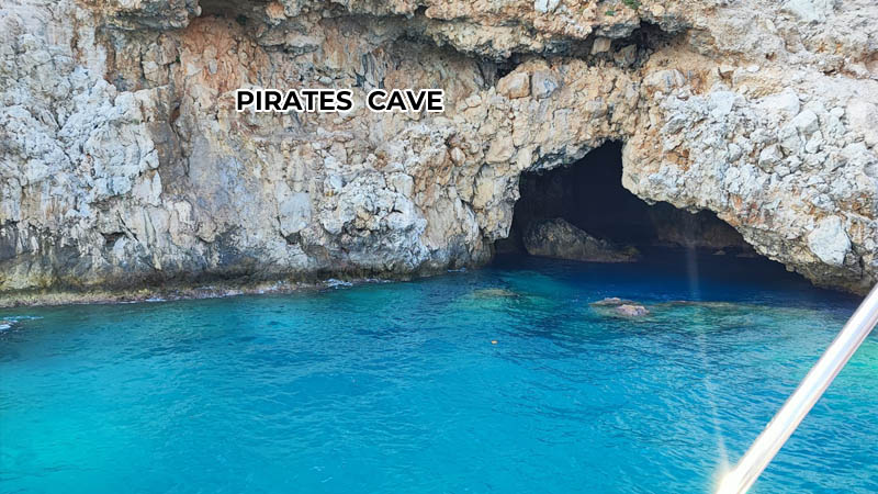 pirates cave okurcalar private boat