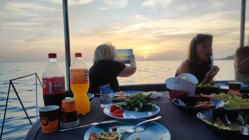 sunset private yacht hire okurcalar